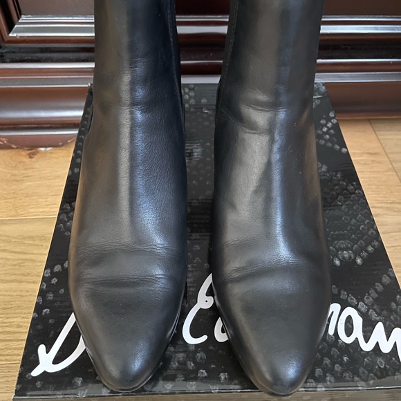 Women’s Black Leather Boots (Sam Edelman) - Picture 3 of 7